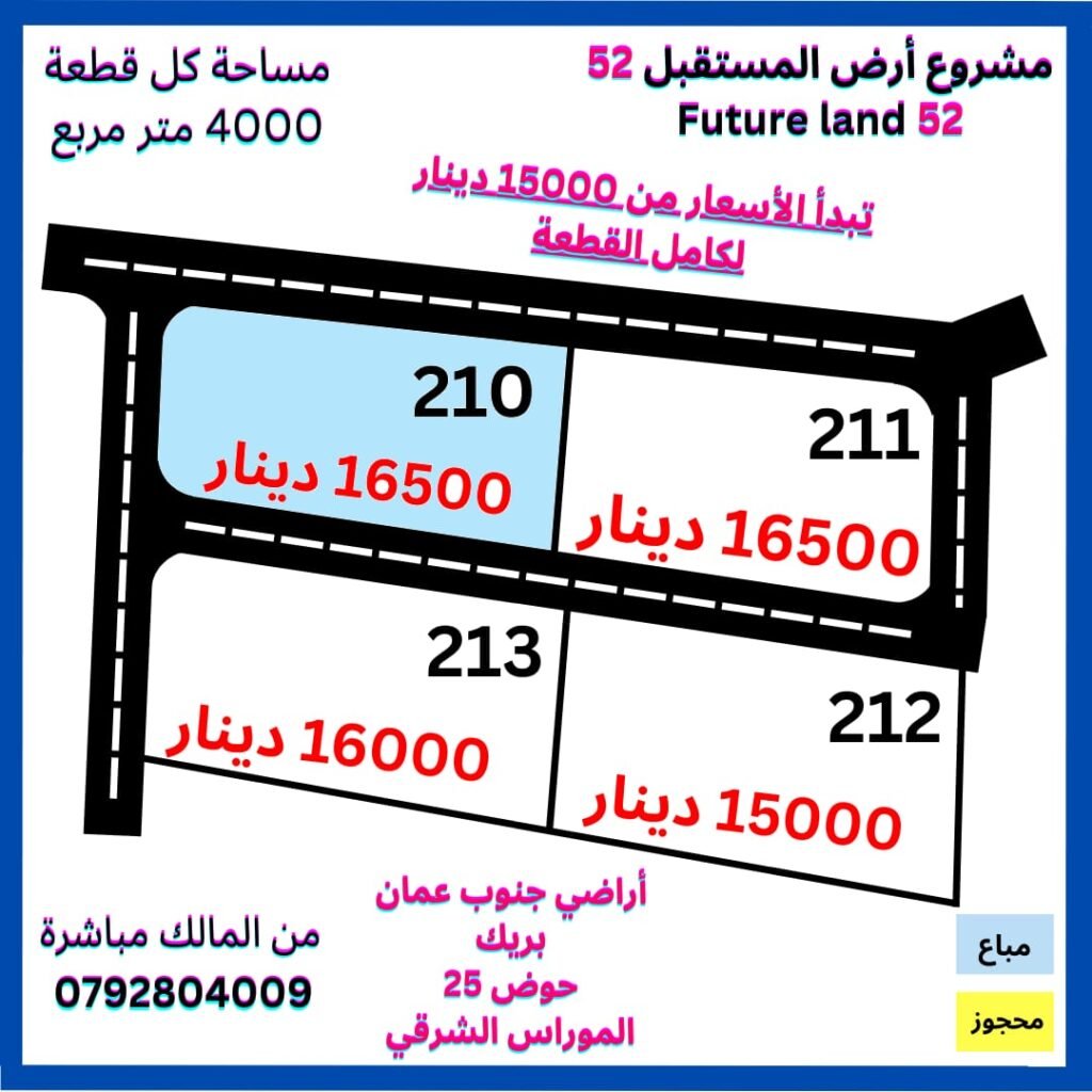 مشروع ارض المستقبل 52