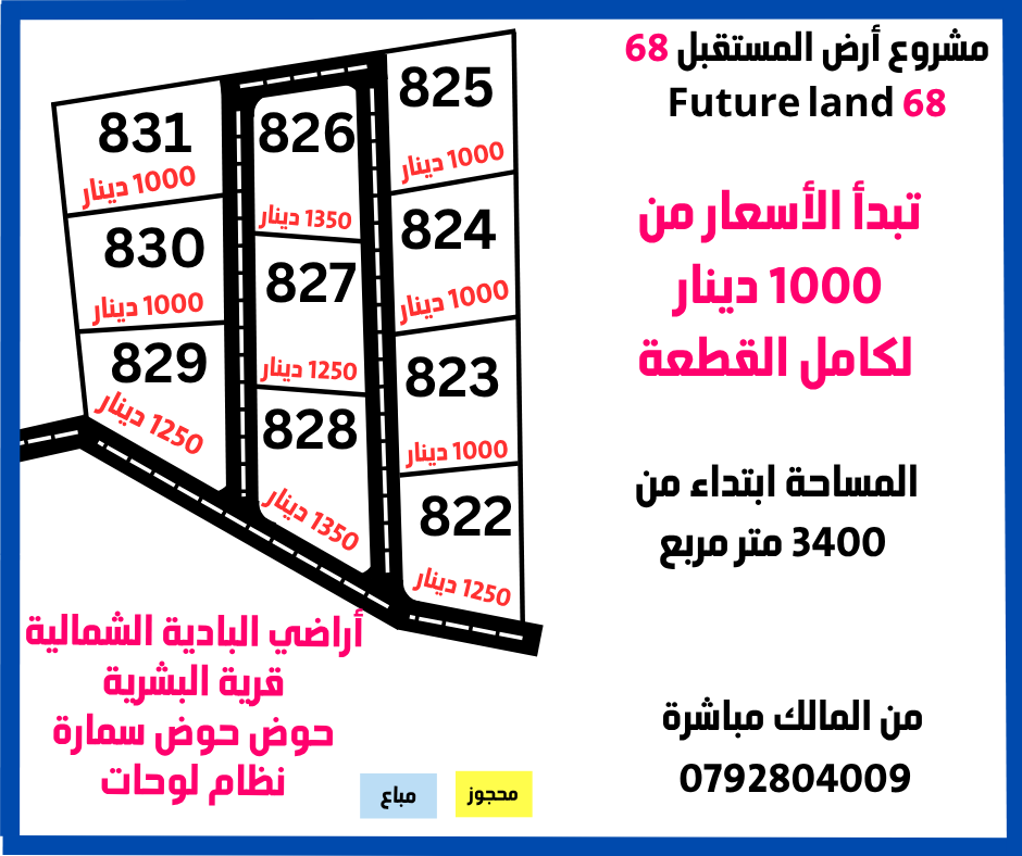 المستقبل 68 البادية